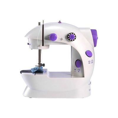 Electric Sewing Machine SM-202A White/Purple/Silver