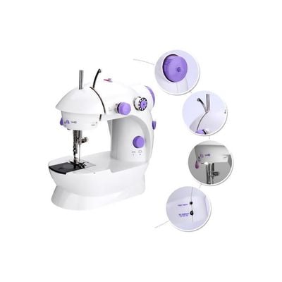 Electric Sewing Machine HQD-300 White/Violet/Silver