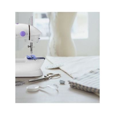 Electric Sewing Machine HQD-299 White/Violet/Silver