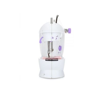 Portable Electric Sewing Machine 255.84908149.17 White/Purple