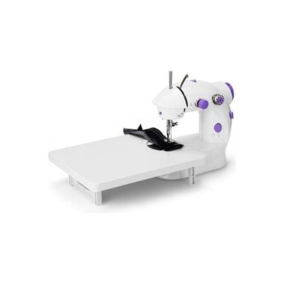 Portable Handheld Sewing Machine With Base White