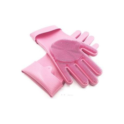 Dish Washing Gloves Pink