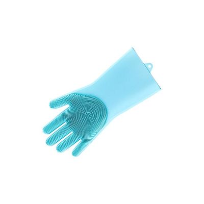 Dishwashing Cleaning Gloves Blue 25.00x4.00x16.00centimeter