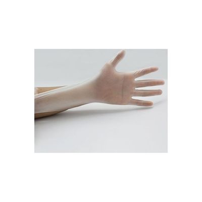 Wearproof Rubber Gloves For Household Cleaning Transparent 25 x 10 x 5cm