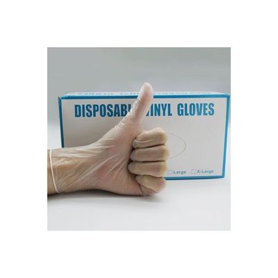 Wearproof Rubber Gloves For Household Cleaning Transparent 25 x 10 x 5cm