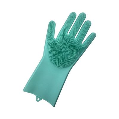 Magic Dish Washing Gloves Green 15x15x4cm