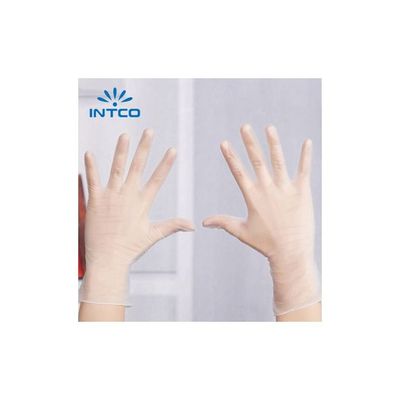 100-Piece Disposable Vinyl Examination Gloves Clear XL