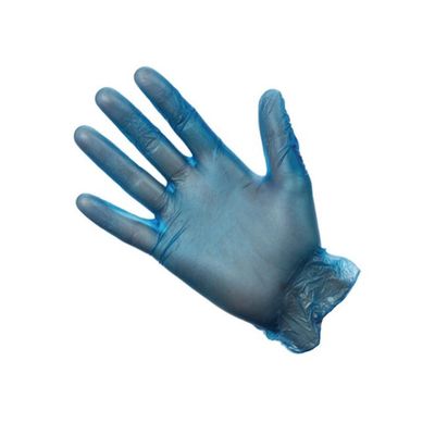 Vinyl Gloves Blue Medium