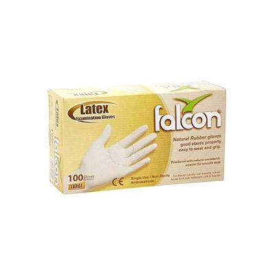 100-Piece Disposable Gloves Set White L