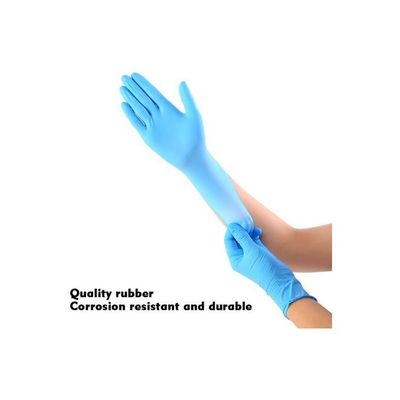 Pack Of 100 Disposable Gloves Sky blue XL