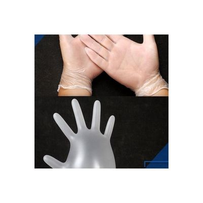 100-Piece Disposable Gloves Clear