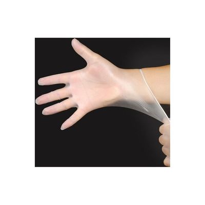 100-Piece Disposable Gloves Clear