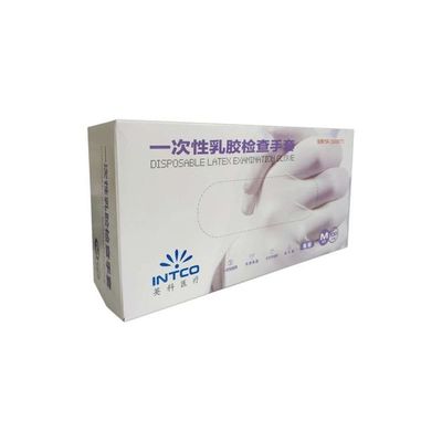 100-Piece Disposable Latex Examination Gloves White XL