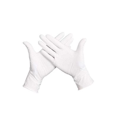 Pair Of 50 Powder-Free Sterile Food Grade Disposable Gloves White XL