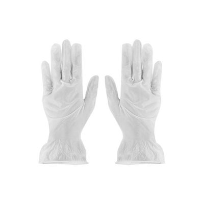 Pair Of Disposable PVC Gloves Clear 22x7x9centimeter