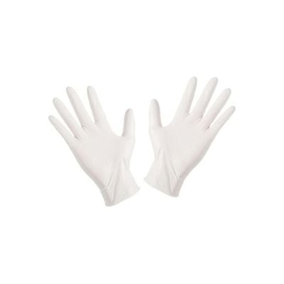 Disposable Latex Gloves White 22x6.80x12centimeter