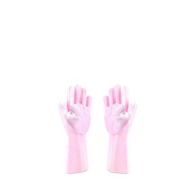 Waterproof Dishwashing Gloves Pink