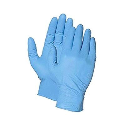 100-Piece Disposable Nitrile Gloves Blue XL