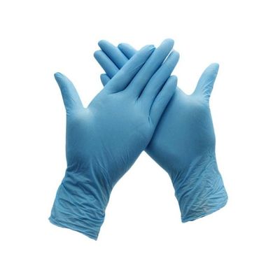 Pack Of 100 Disposable Nitrile Exam Gloves Blue