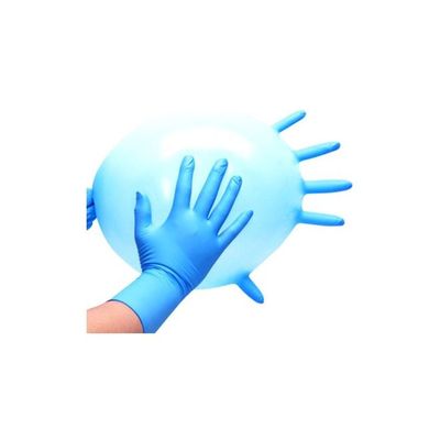 Pack Of 50 Disposable Gloves Blue 18centimeter