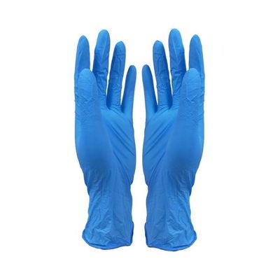 Pair Of 50 Disposable Latex Gloves Blue