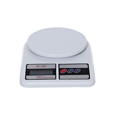 Digital Electronic Kitchen Scale White 10kg