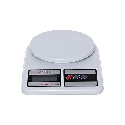 Digital Kitchen Scale White 7kg