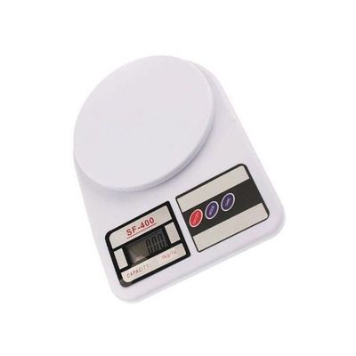 Digital Kitchen Scale White