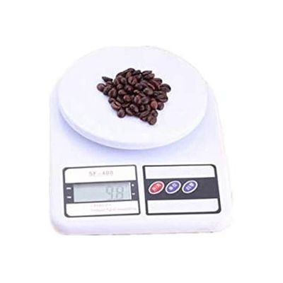 High - Precision Kitchen Scale Household Baking Medicine Electronic Kitchen White