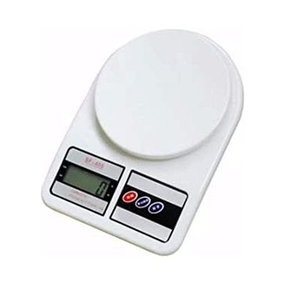 Kitchen Digital Scale 10 Kg White 10kg