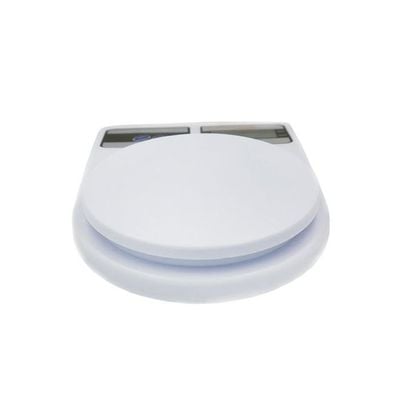 Digital Kitchen Scale Up to 10 KG White 24.5x3.5x17cm