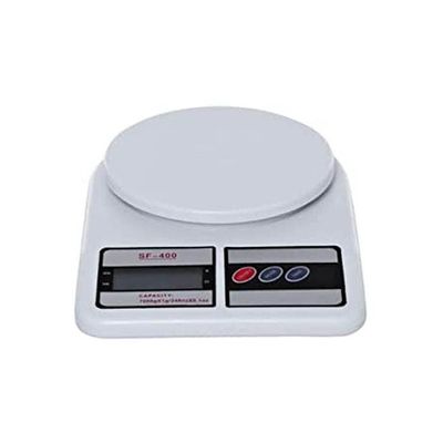 Digital Kitchen Scale 7 Kg White