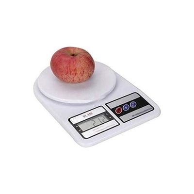 Digital Electronic Kitchen Scale White 7kg