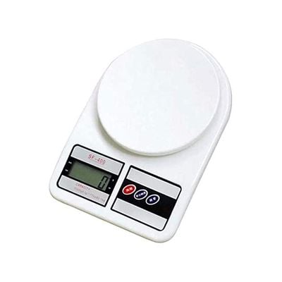 Digital Kitchen Scale White