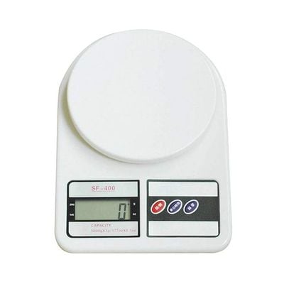 Digital Kitchen Scale White