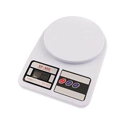 Digital Kitchen Scale 10Kg White