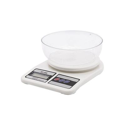 Digital Kitchen Scale White standard