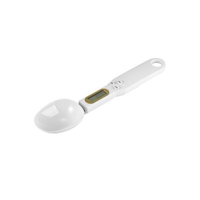 Digital Scale Measuring Spoon White 23.00 x 5.70 x 2.00centimeter