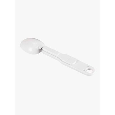 Digital Scale Measuring Spoon White 23.00 x 5.70 x 2.00centimeter