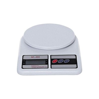 Digital Kitchen Scale Up To 7 Kg White
