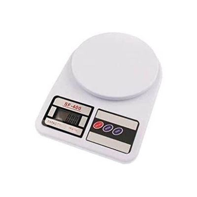 Digital Kitchen Scale 10Kg White