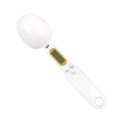 Kitchen Mini Food Scale Electronic Digital Scales Spoon White