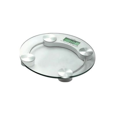 Digital Weighing Scale 180kg Clear/White/Silver