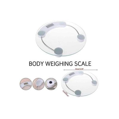 Digital Weighing Scale Silver 300x300millimeter