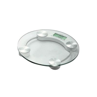 Digital Weighing Scale Clear/Silver 150kg