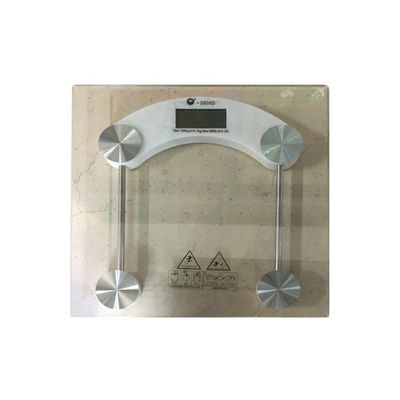 Digital Weighing Scale Silver/White
