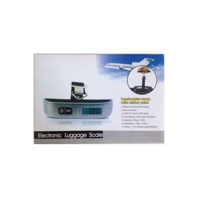 Weighaway Digital Luggage Scale White 10.4cm