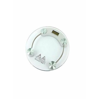 Digital Glass Round Weight Scale Clear 300 x300millimeter