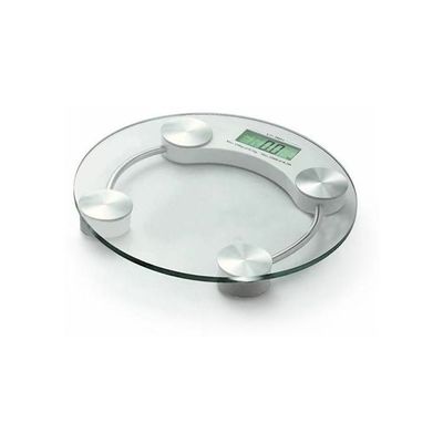 Personal Digital Glass Scale Clear 180kg