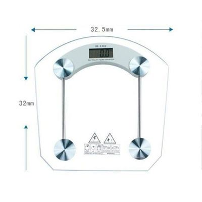 180KG Four DigitS LCD Display Sector Electric Human Weight Scale